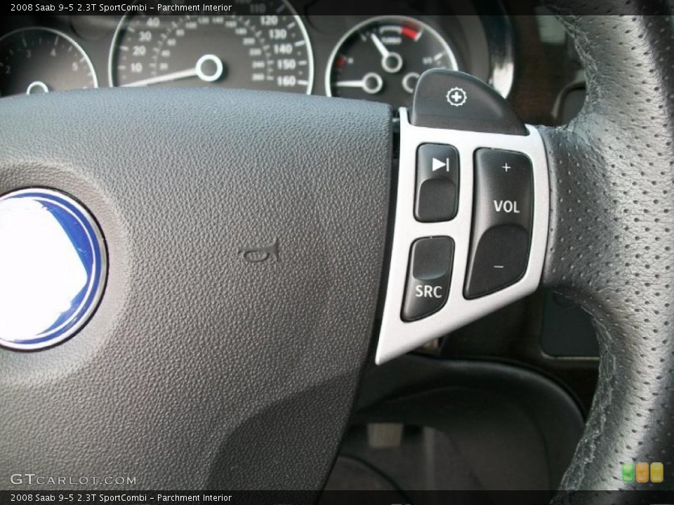 Parchment Interior Controls for the 2008 Saab 9-5 2.3T SportCombi #49846726