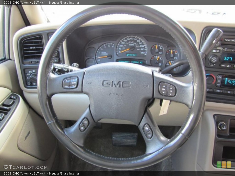 Neutral/Shale Interior Steering Wheel for the 2003 GMC Yukon XL SLT 4x4 #49849825