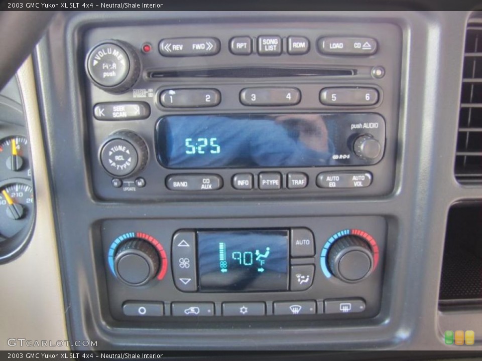 Neutral/Shale Interior Controls for the 2003 GMC Yukon XL SLT 4x4 #49849879