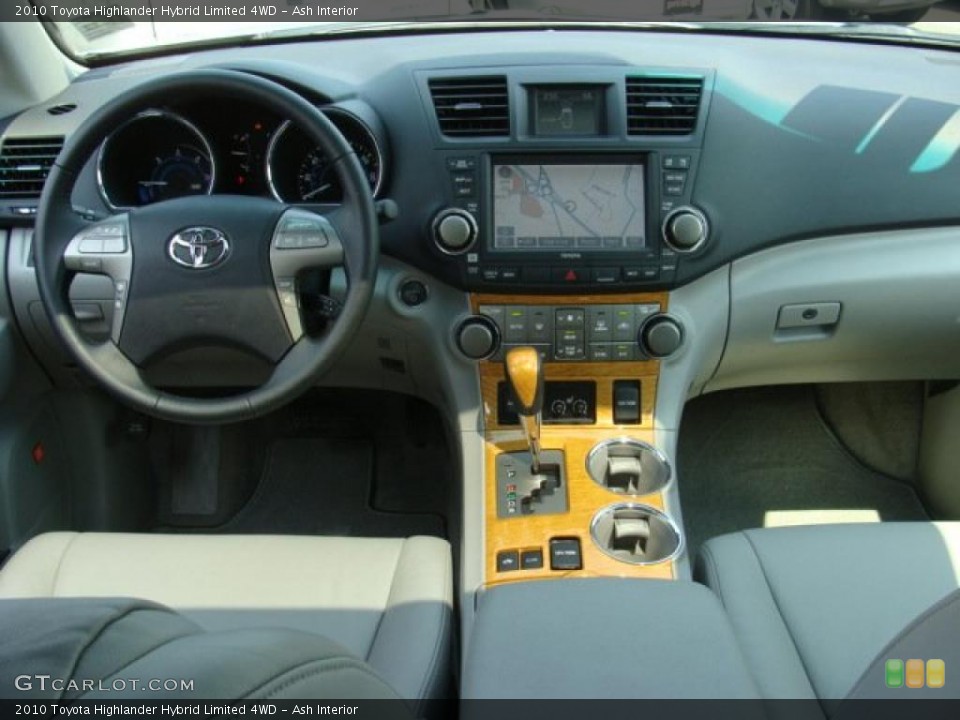 Ash Interior Dashboard for the 2010 Toyota Highlander Hybrid Limited 4WD #49850230