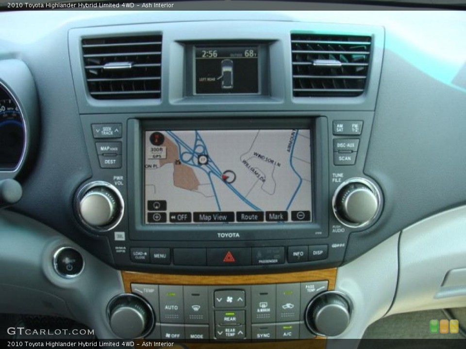 Ash Interior Navigation for the 2010 Toyota Highlander Hybrid Limited 4WD #49850245