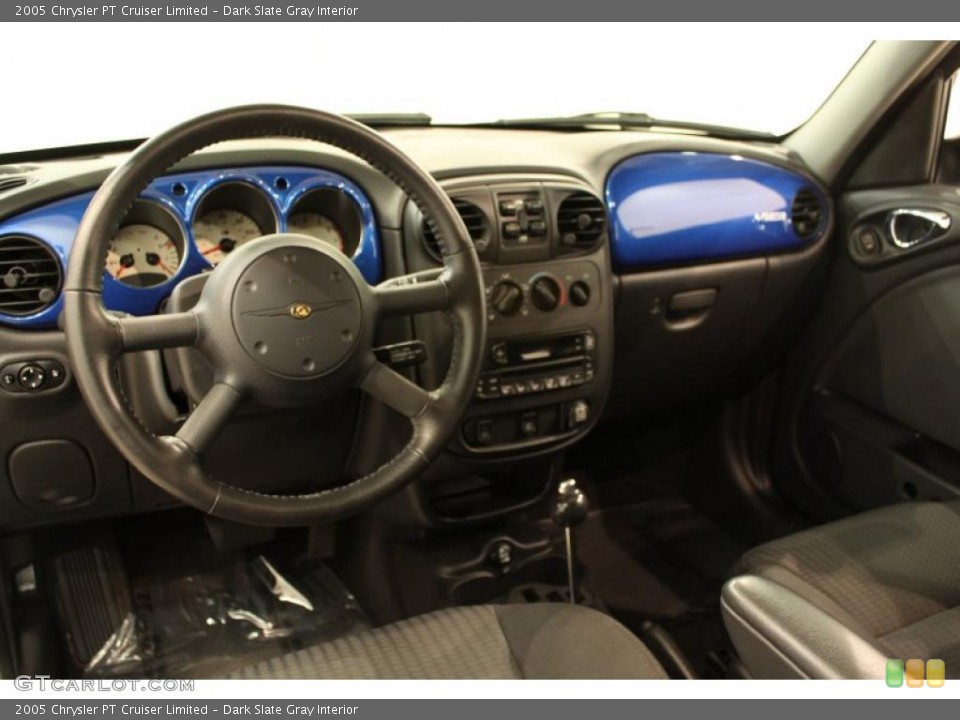 Dark Slate Gray Interior Dashboard for the 2005 Chrysler PT Cruiser Limited #49855069