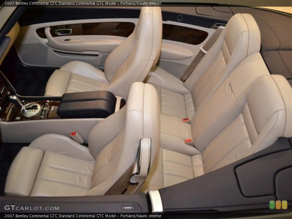 Portland/Nautic Interior Photo for the 2007 Bentley Continental GTC  #49857050