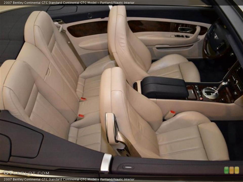 Portland/Nautic Interior Photo for the 2007 Bentley Continental GTC  #49857083