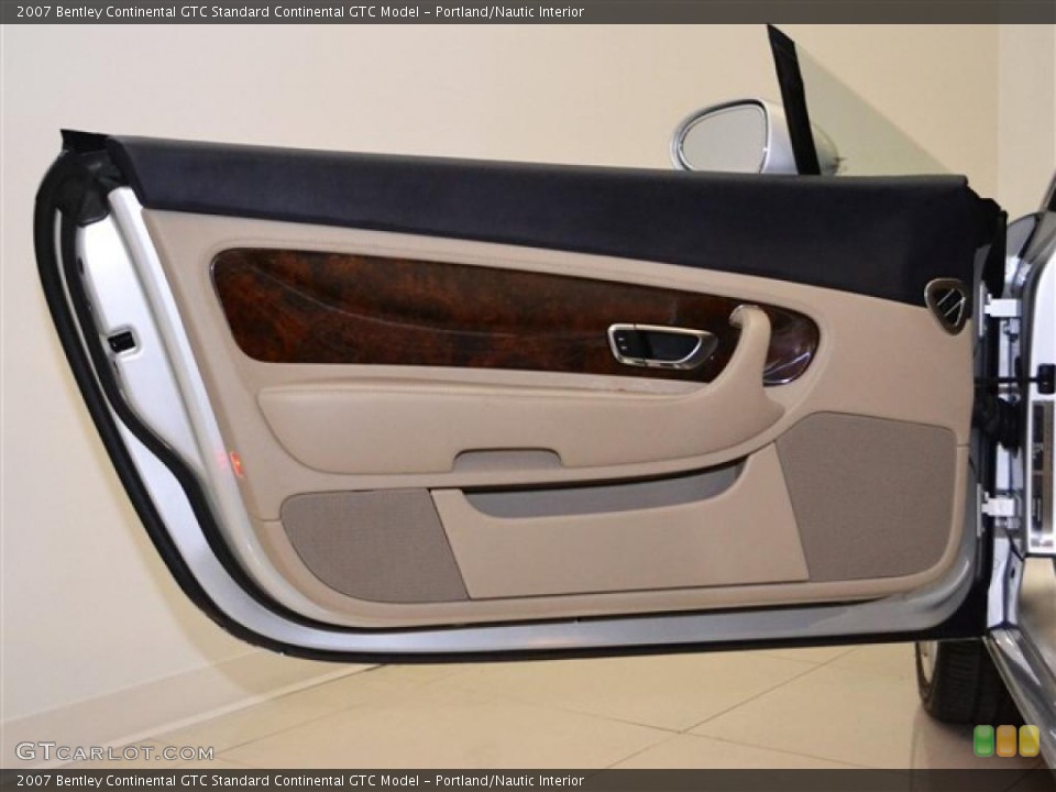 Portland/Nautic Interior Door Panel for the 2007 Bentley Continental GTC  #49857101