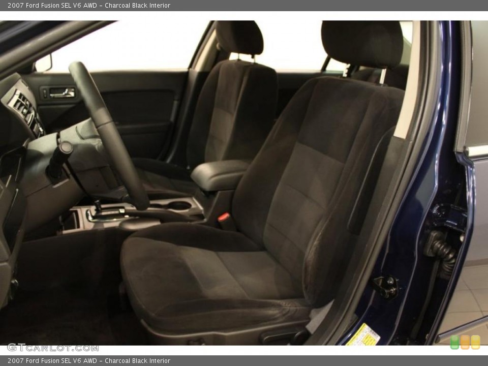 Charcoal Black Interior Photo for the 2007 Ford Fusion SEL V6 AWD #49858850
