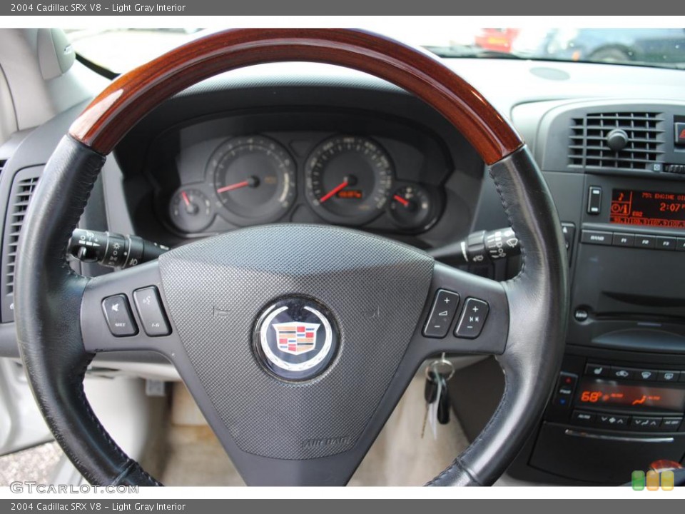 Light Gray Interior Steering Wheel for the 2004 Cadillac SRX V8 #49860338