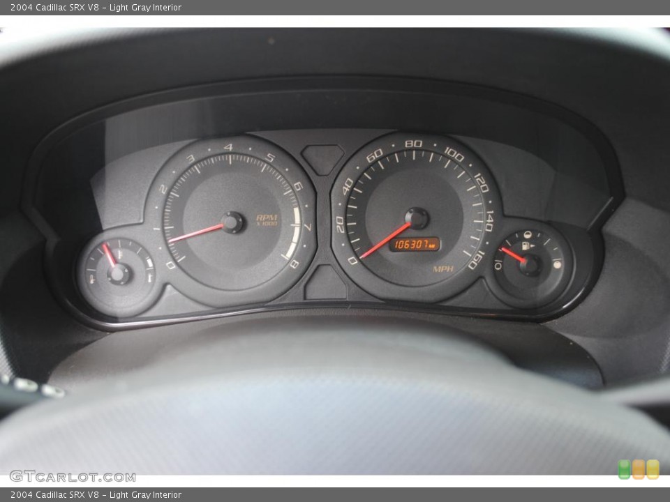 Light Gray Interior Gauges for the 2004 Cadillac SRX V8 #49860395