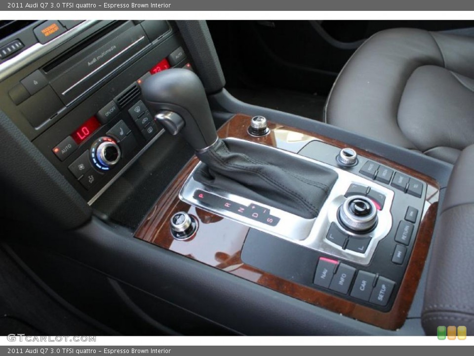 Espresso Brown Interior Transmission for the 2011 Audi Q7 3.0 TFSI quattro #49861001
