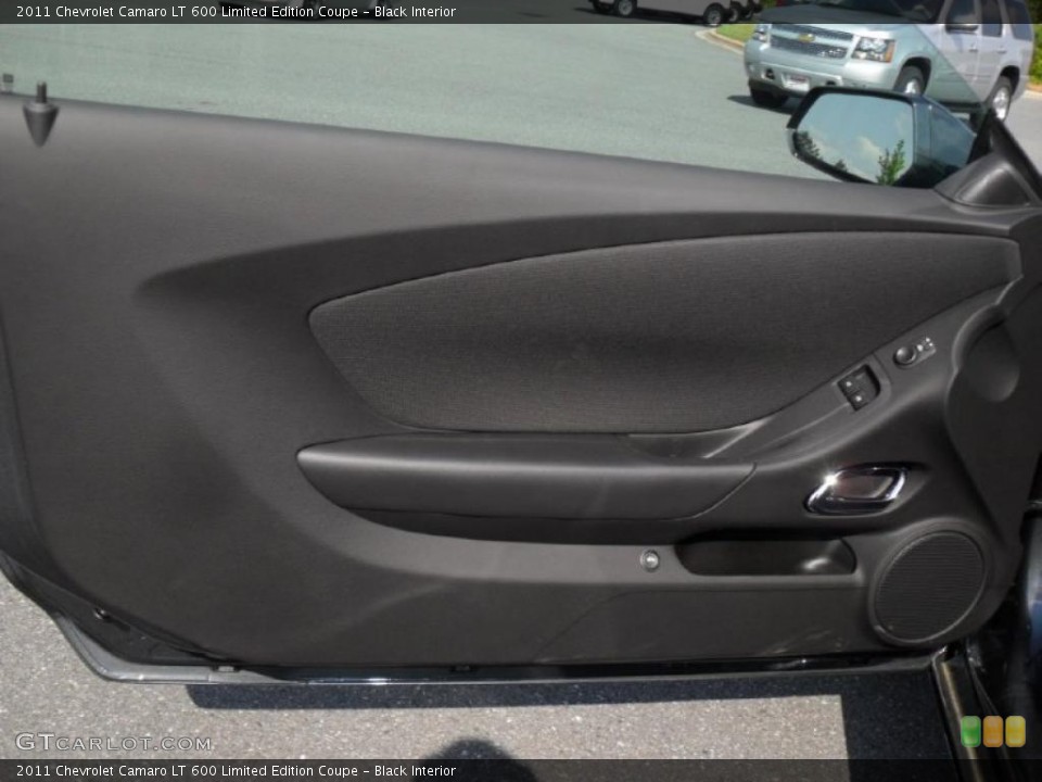 Black Interior Door Panel for the 2011 Chevrolet Camaro LT 600 Limited Edition Coupe #49861703