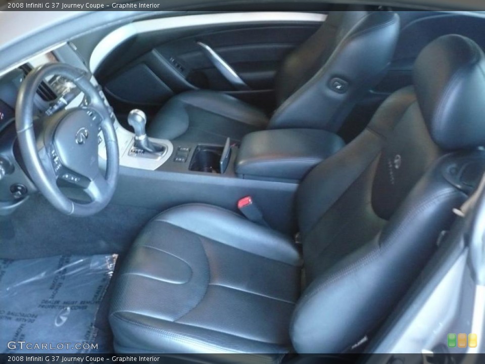 Graphite Interior Photo for the 2008 Infiniti G 37 Journey Coupe #49862048