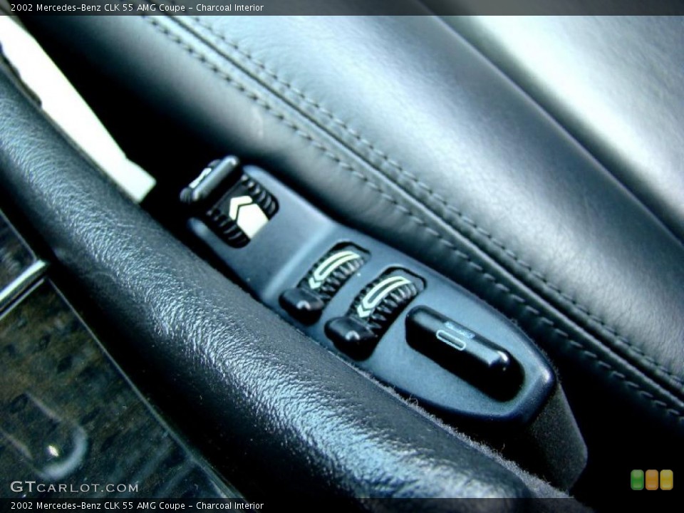 Charcoal Interior Controls for the 2002 Mercedes-Benz CLK 55 AMG Coupe #49863053
