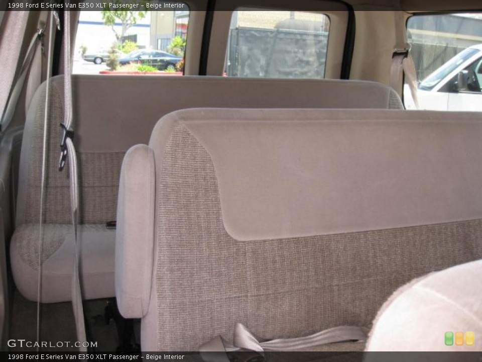 Beige 1998 Ford E Series Van Interiors