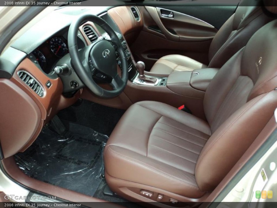 Chestnut Interior Photo for the 2008 Infiniti EX 35 Journey #49863644