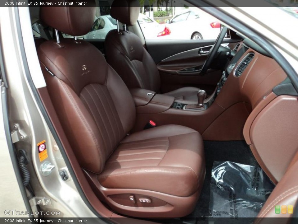 Chestnut Interior Photo for the 2008 Infiniti EX 35 Journey #49863695