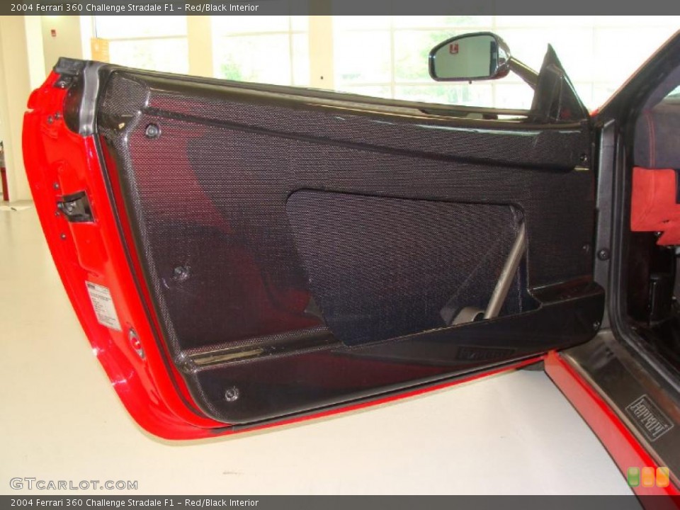 Red/Black Interior Door Panel for the 2004 Ferrari 360 Challenge Stradale F1 #49863728