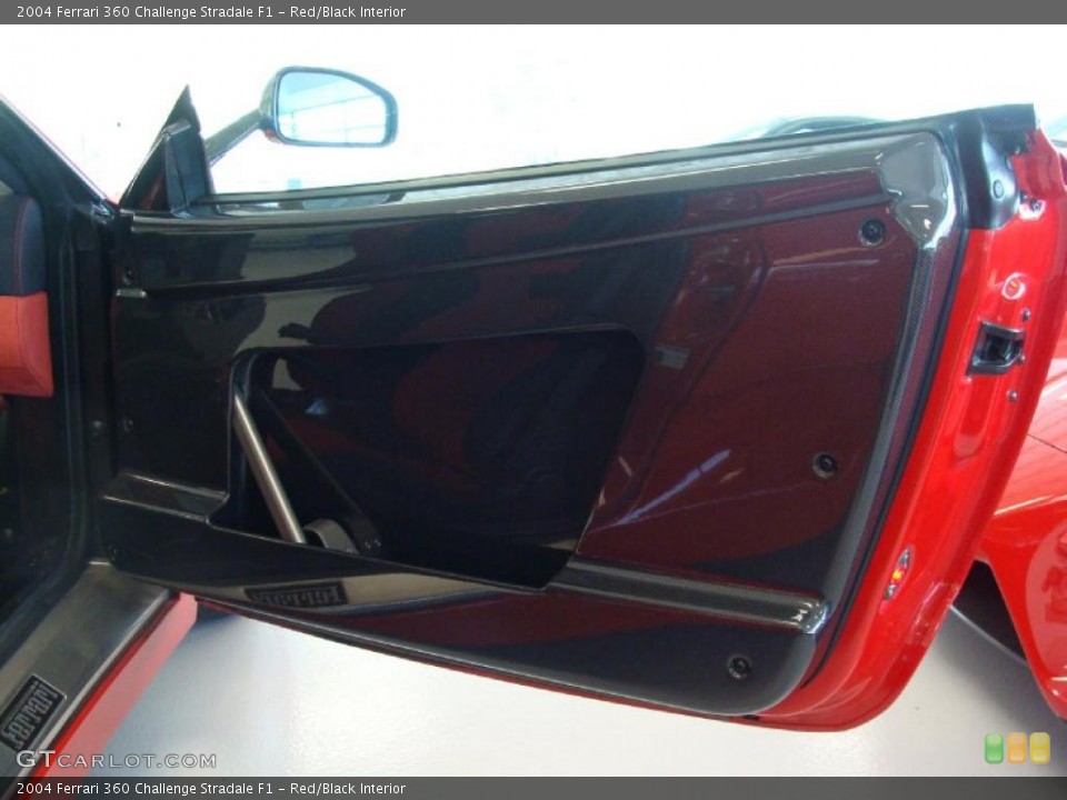 Red/Black Interior Door Panel for the 2004 Ferrari 360 Challenge Stradale F1 #49863743