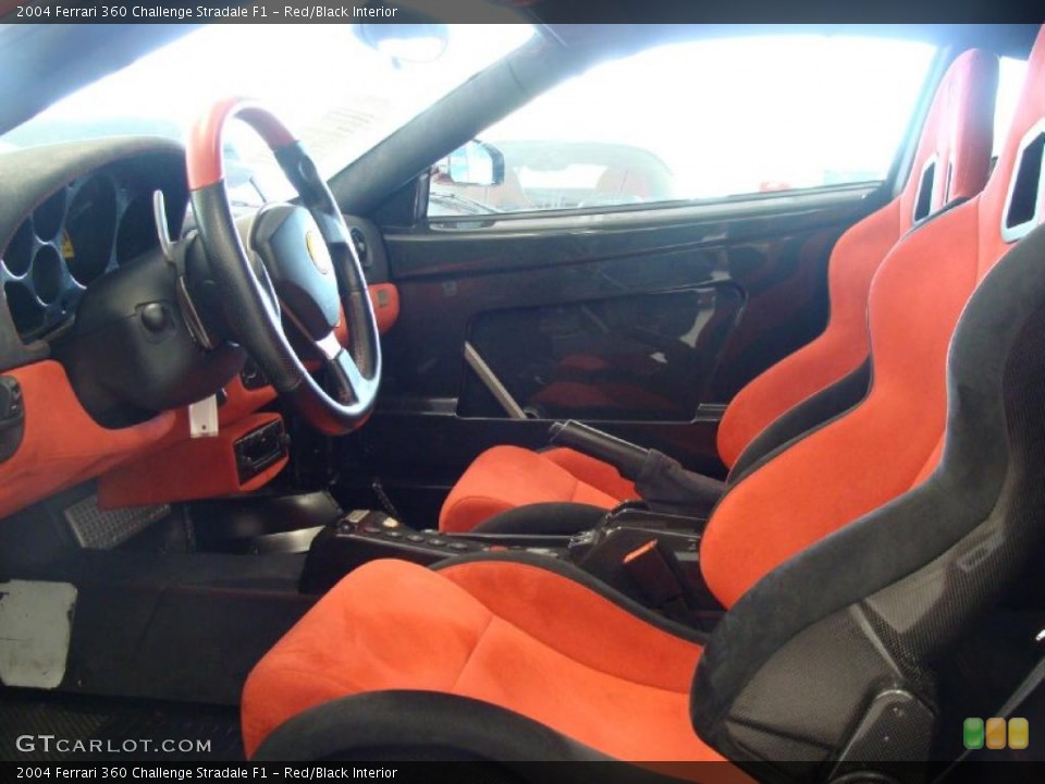 Red/Black Interior Photo for the 2004 Ferrari 360 Challenge Stradale F1 #49863770