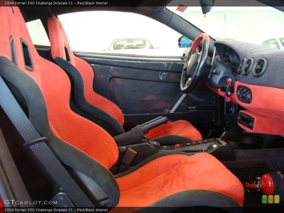 Red/Black Interior Photo for the 2004 Ferrari 360 Challenge Stradale F1 #49863785