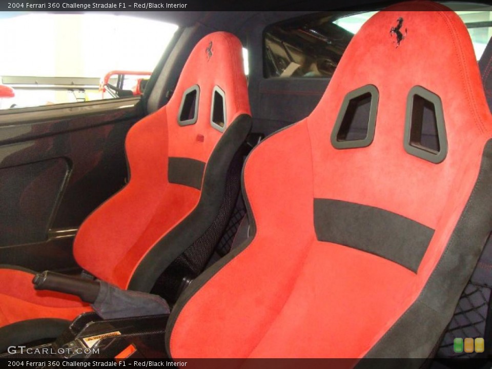 Red/Black Interior Photo for the 2004 Ferrari 360 Challenge Stradale F1 #49863845