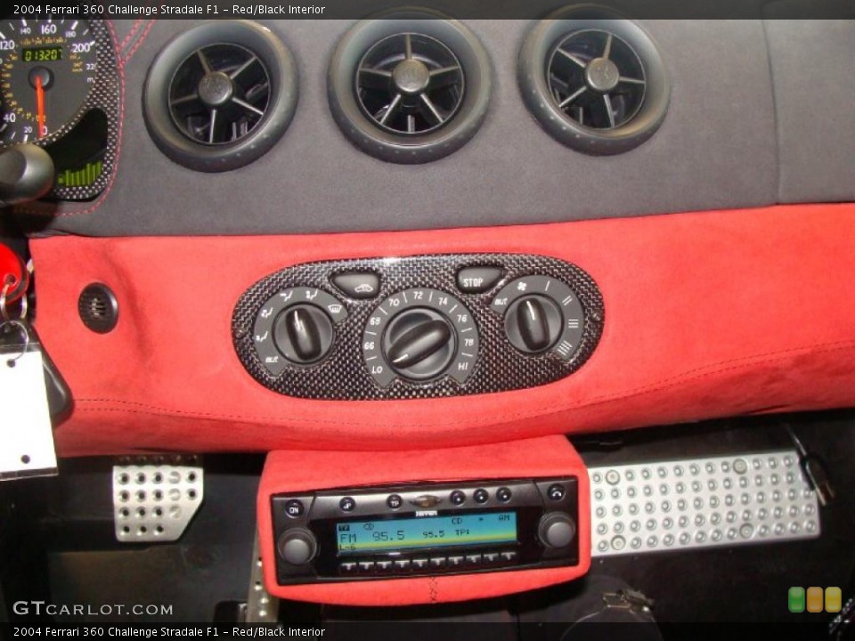 Red/Black Interior Controls for the 2004 Ferrari 360 Challenge Stradale F1 #49863872