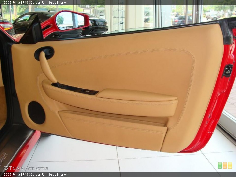 Beige Interior Door Panel for the 2005 Ferrari F430 Spider F1 #49864154