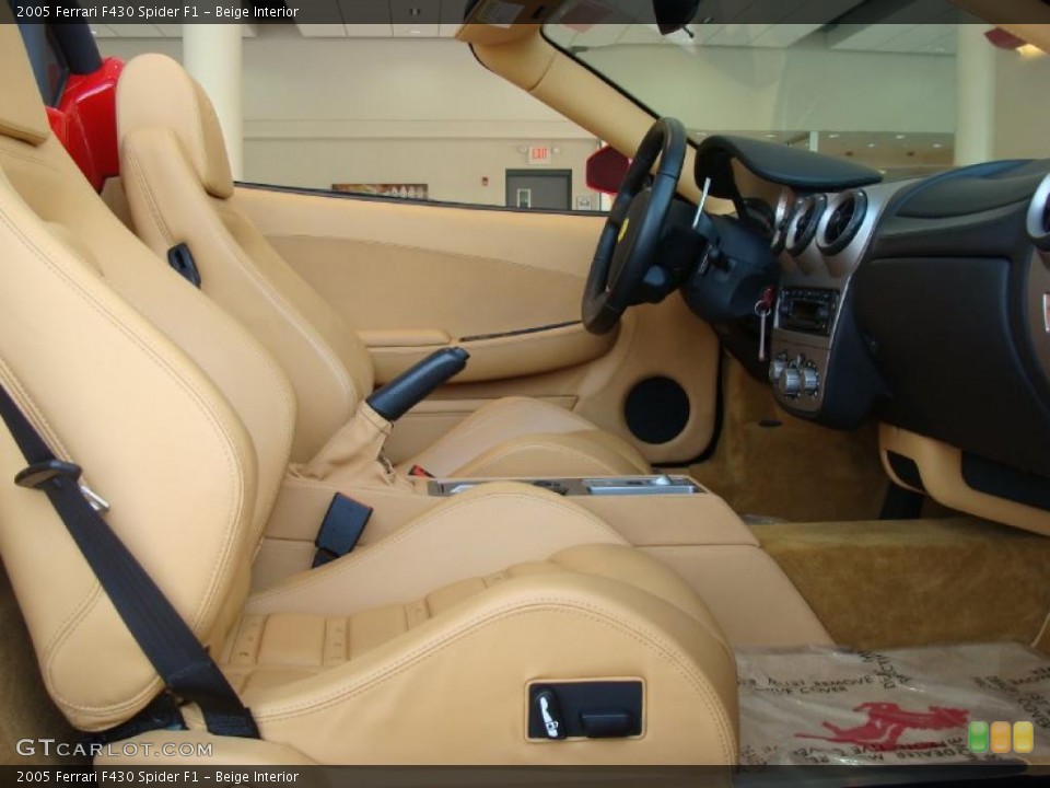 Beige Interior Photo for the 2005 Ferrari F430 Spider F1 #49864166