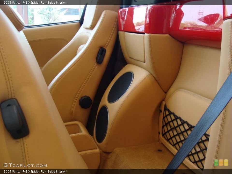 Beige Interior Photo for the 2005 Ferrari F430 Spider F1 #49864223