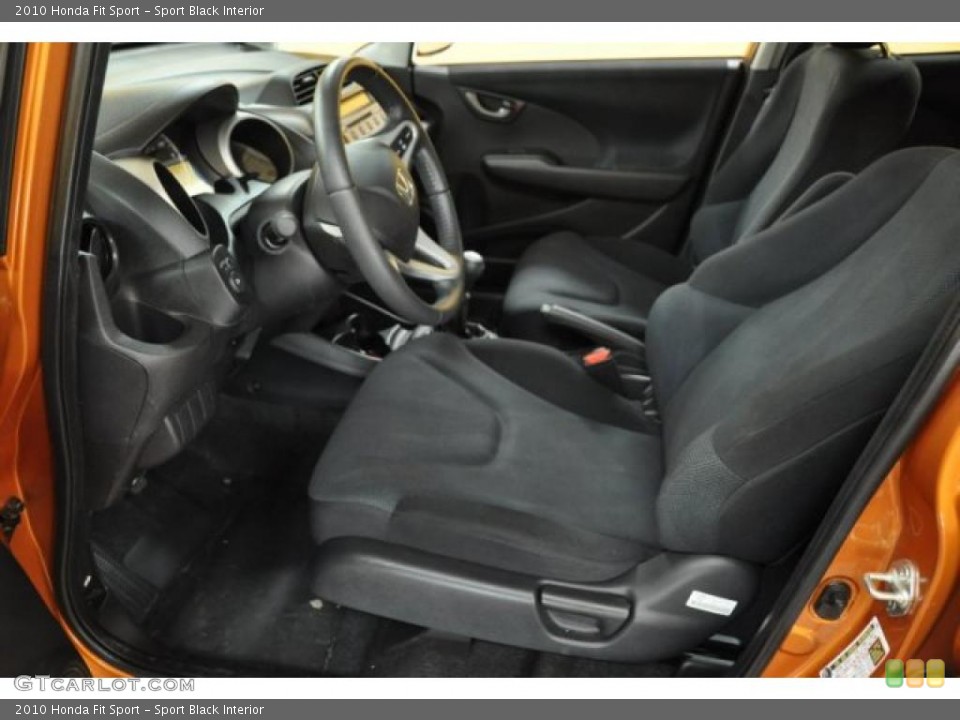 Sport Black Interior Photo for the 2010 Honda Fit Sport #49864799