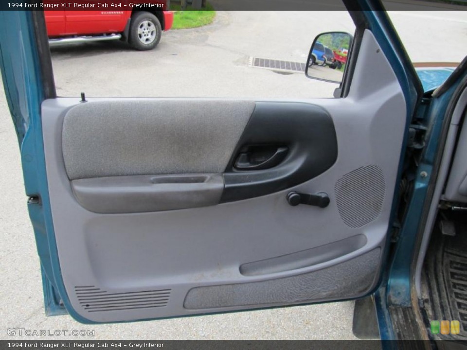 Grey Interior Door Panel for the 1994 Ford Ranger XLT Regular Cab 4x4 #49864994