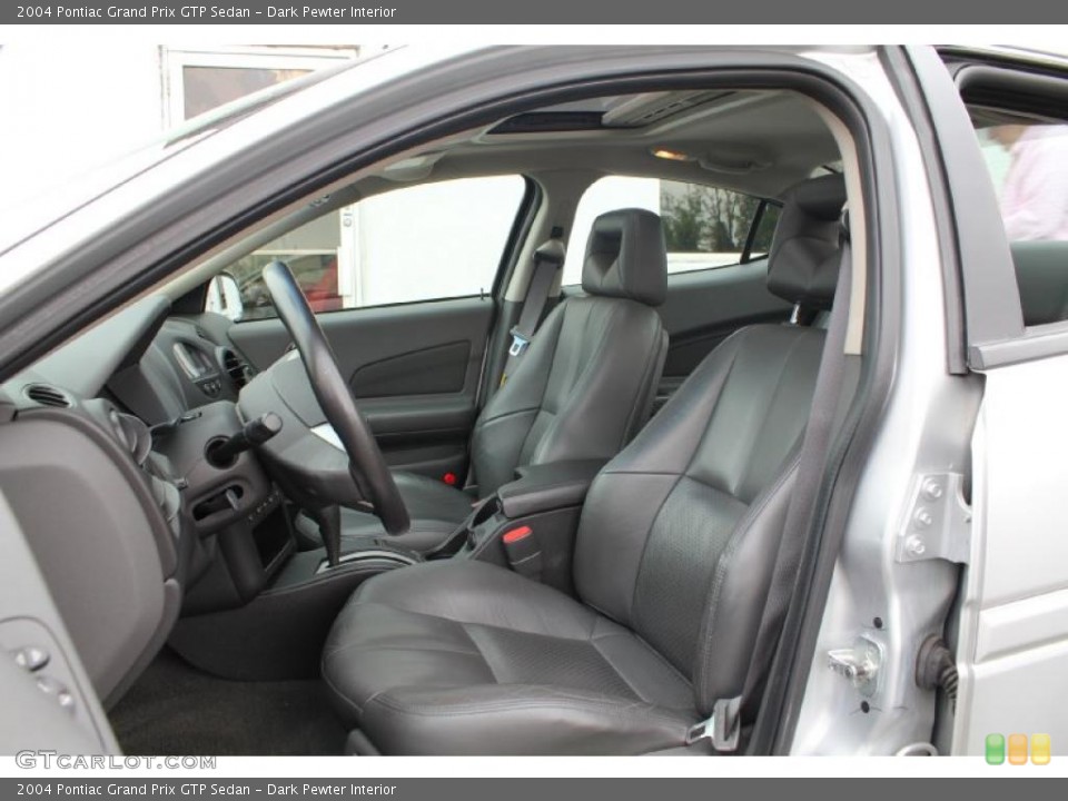 Dark Pewter Interior Photo for the 2004 Pontiac Grand Prix GTP Sedan #49865843