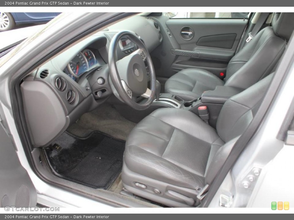 Dark Pewter Interior Photo for the 2004 Pontiac Grand Prix GTP Sedan #49865858