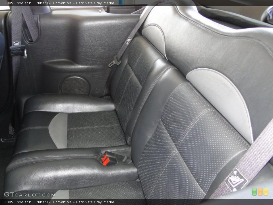 Dark Slate Gray Interior Photo for the 2005 Chrysler PT Cruiser GT Convertible #49866434