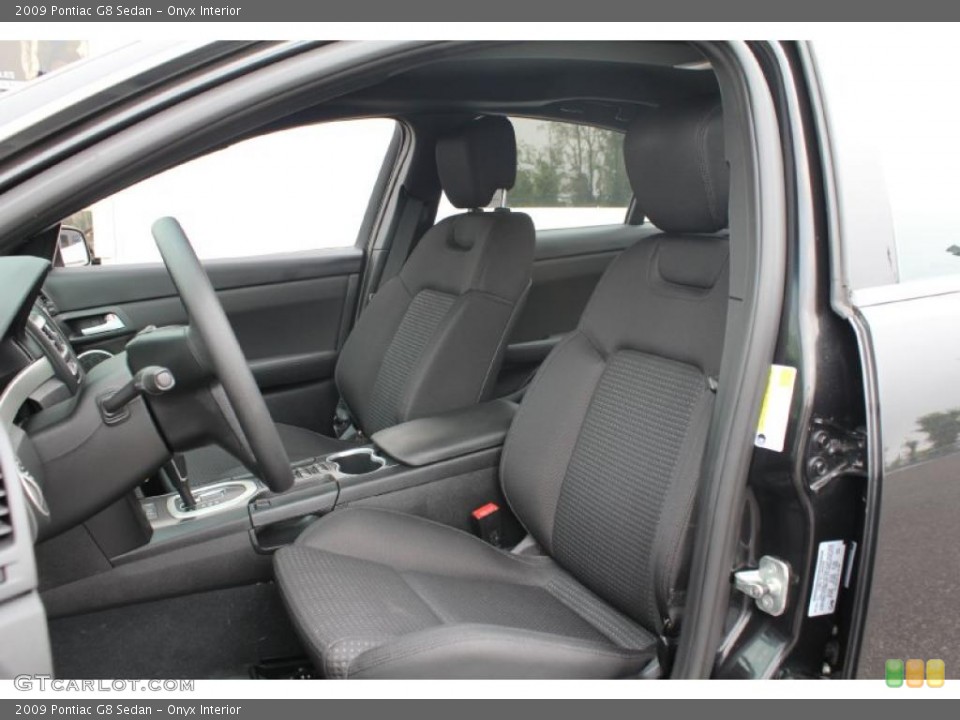 Onyx Interior Photo for the 2009 Pontiac G8 Sedan #49867067