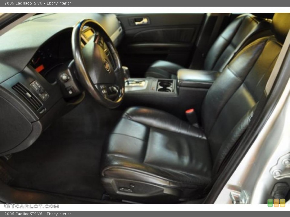 Ebony Interior Photo for the 2006 Cadillac STS V6 #49867103