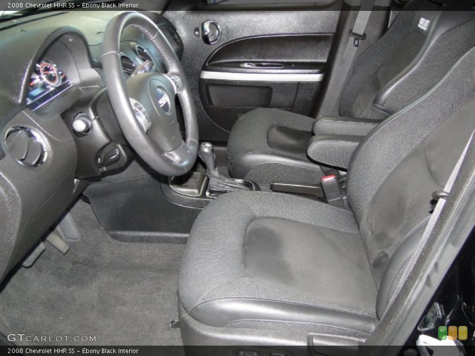 Ebony Black Interior Photo for the 2008 Chevrolet HHR SS #49867205