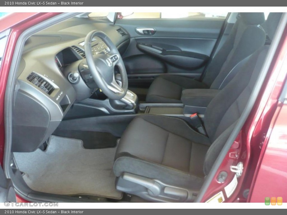 Black Interior Photo for the 2010 Honda Civic LX-S Sedan #49868396