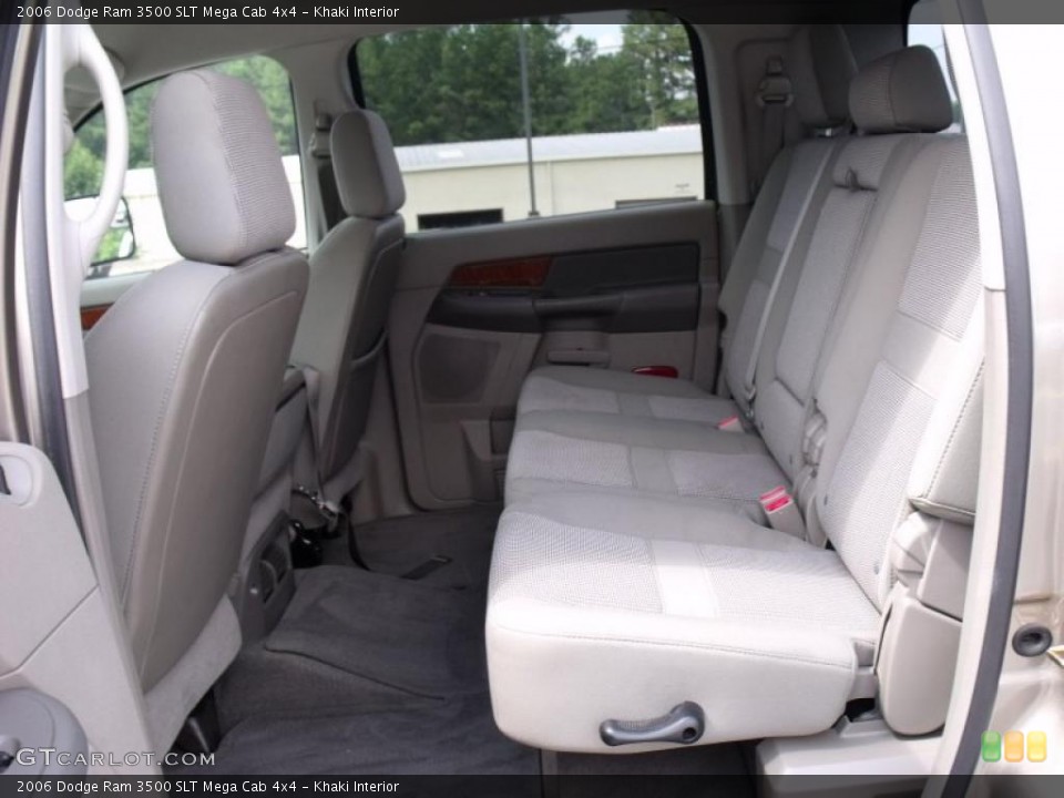 Khaki Interior Photo for the 2006 Dodge Ram 3500 SLT Mega Cab 4x4 #49868834