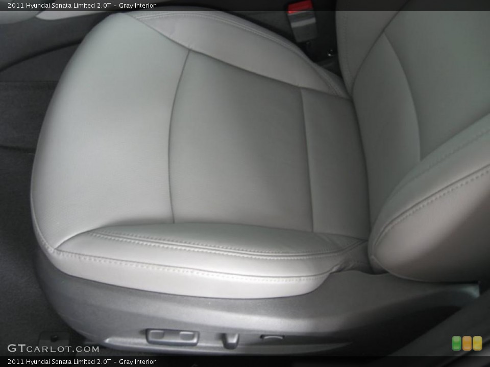 Gray Interior Photo for the 2011 Hyundai Sonata Limited 2.0T #49869875