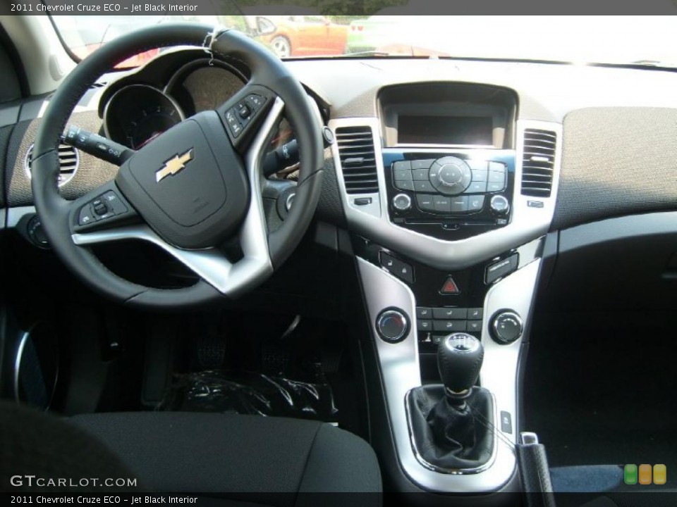 Jet Black Interior Dashboard for the 2011 Chevrolet Cruze ECO #49871579