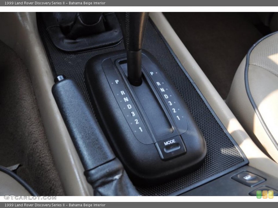 Bahama Beige Interior Transmission for the 1999 Land Rover Discovery Series II #49871855
