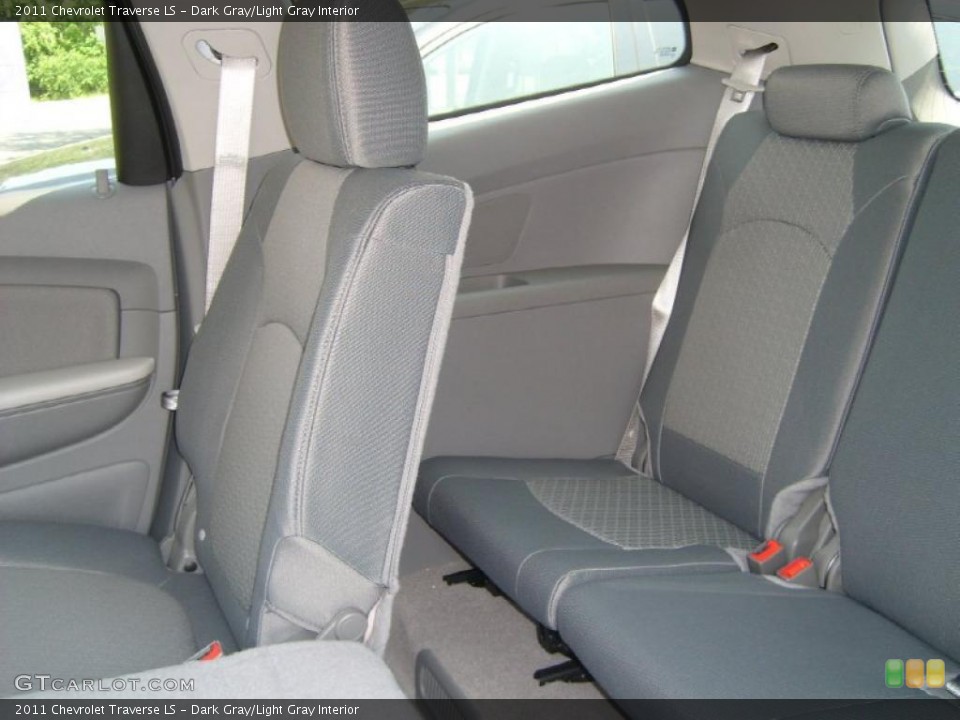 Dark Gray/Light Gray Interior Photo for the 2011 Chevrolet Traverse LS #49872020