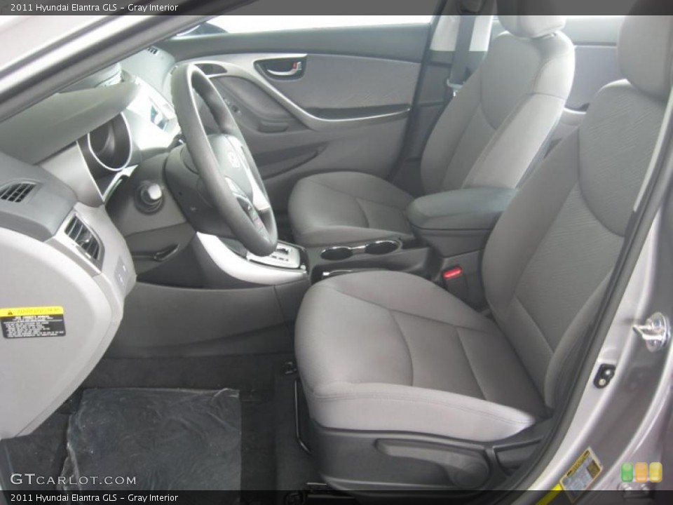 Gray Interior Photo for the 2011 Hyundai Elantra GLS #49872407