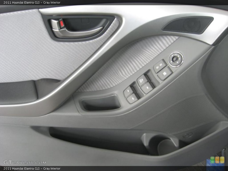 Gray Interior Controls for the 2011 Hyundai Elantra GLS #49872437