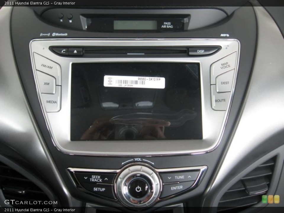 Gray Interior Controls for the 2011 Hyundai Elantra GLS #49872551