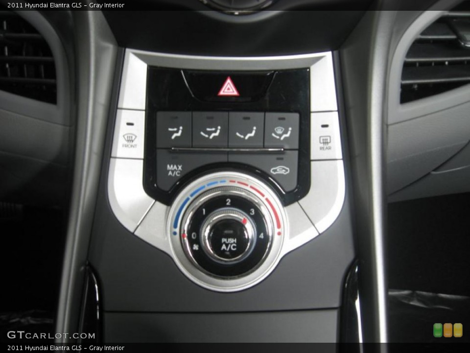 Gray Interior Controls for the 2011 Hyundai Elantra GLS #49872566