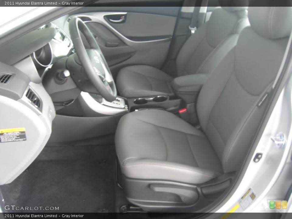 Gray Interior Photo for the 2011 Hyundai Elantra Limited #49872809