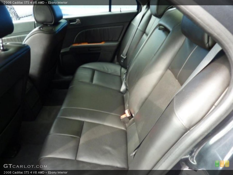 Ebony Interior Photo for the 2008 Cadillac STS 4 V8 AWD #49873391