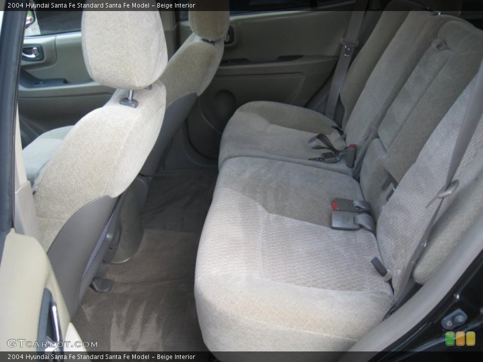Beige Interior Photo for the 2004 Hyundai Santa Fe  #49873748