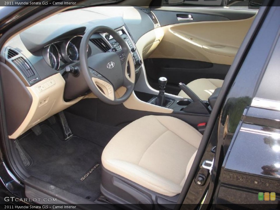 Camel Interior Photo for the 2011 Hyundai Sonata GLS #49875572